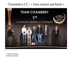 Lire la suite à propos de l’article Chambéry Cyclisme Compétition : retour sur la saison 2024