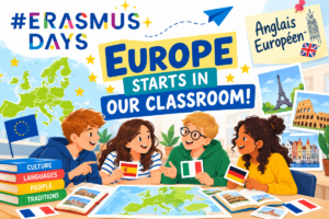 Lire la suite à propos de l’article ERASMUS DAYS : Europe Starts in Our Classroom